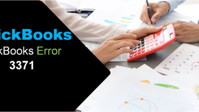 quickbooks error code 3371