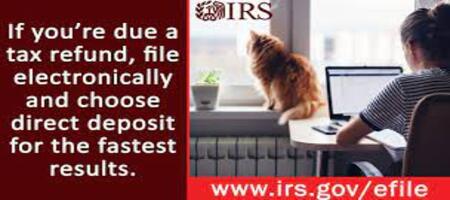 IRS Direct Deposit results in faster refunds