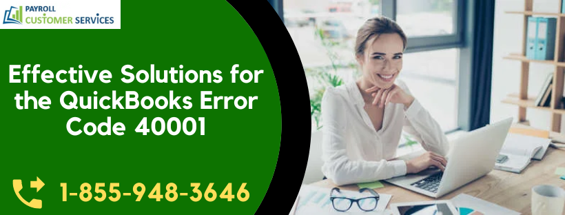 QuickBooks Error Code 40001