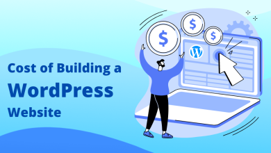 WordPress site costs