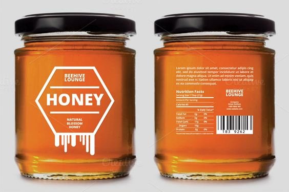 Custom Honey Labels