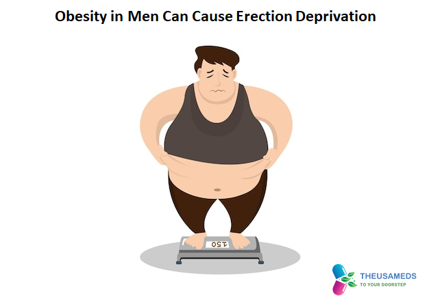 Obesity in Men Can Cause Erection Deprivation - The USA Meds