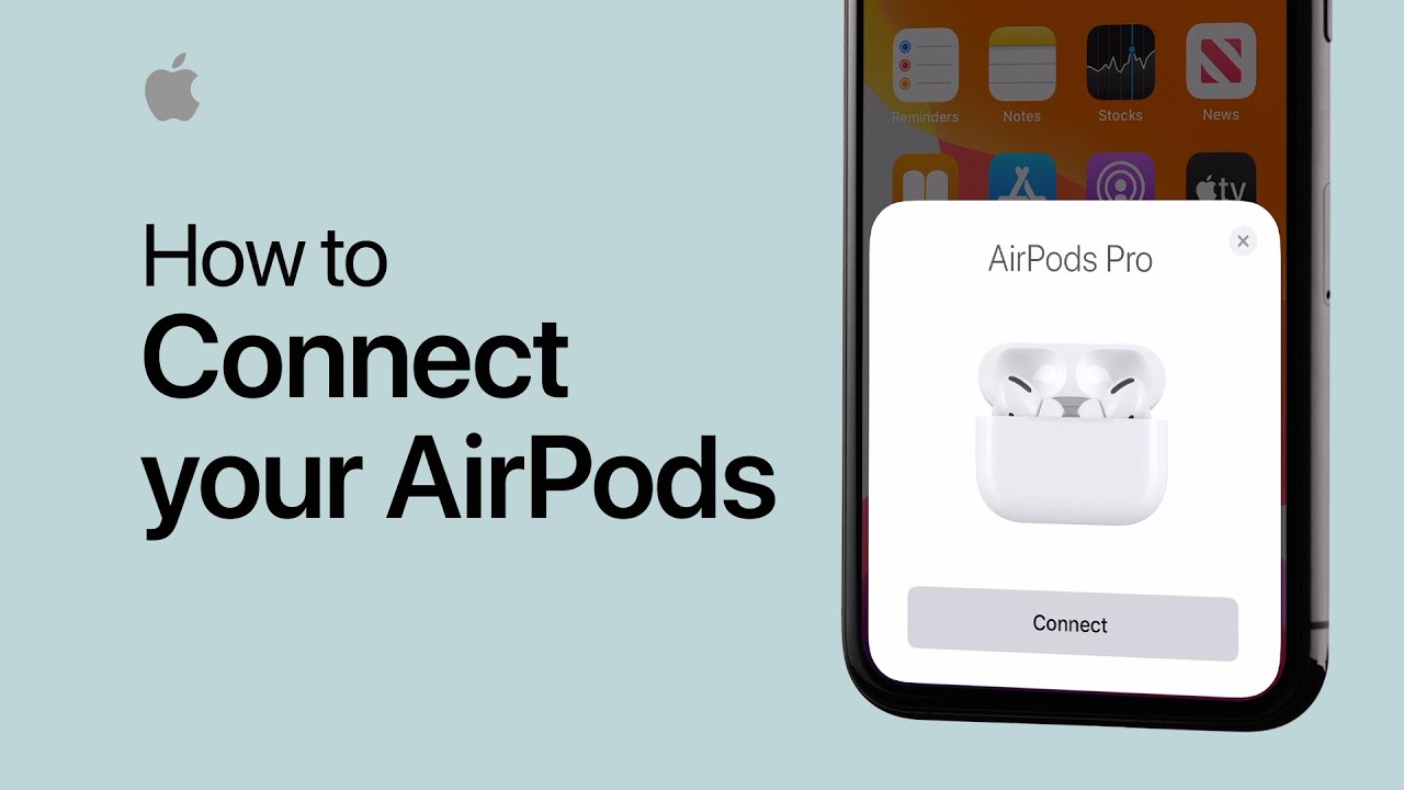 how to connect AirPods to iPhone