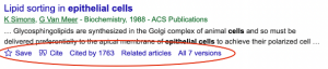 Advantage of google scholar