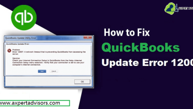 Learn how to Resolve QuickBooks error 12007