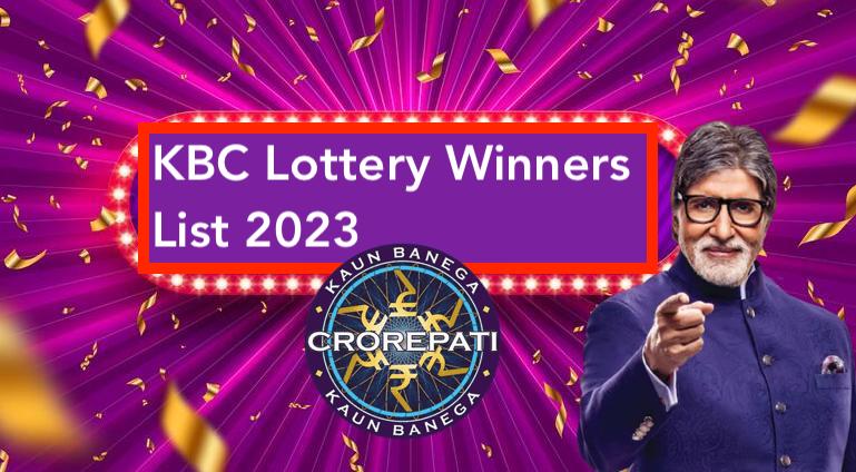 Check Online KBC Lottery 2023