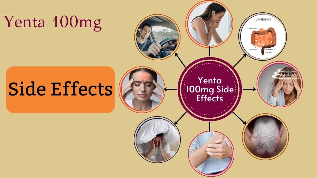 Yenta 100mg Side Effects